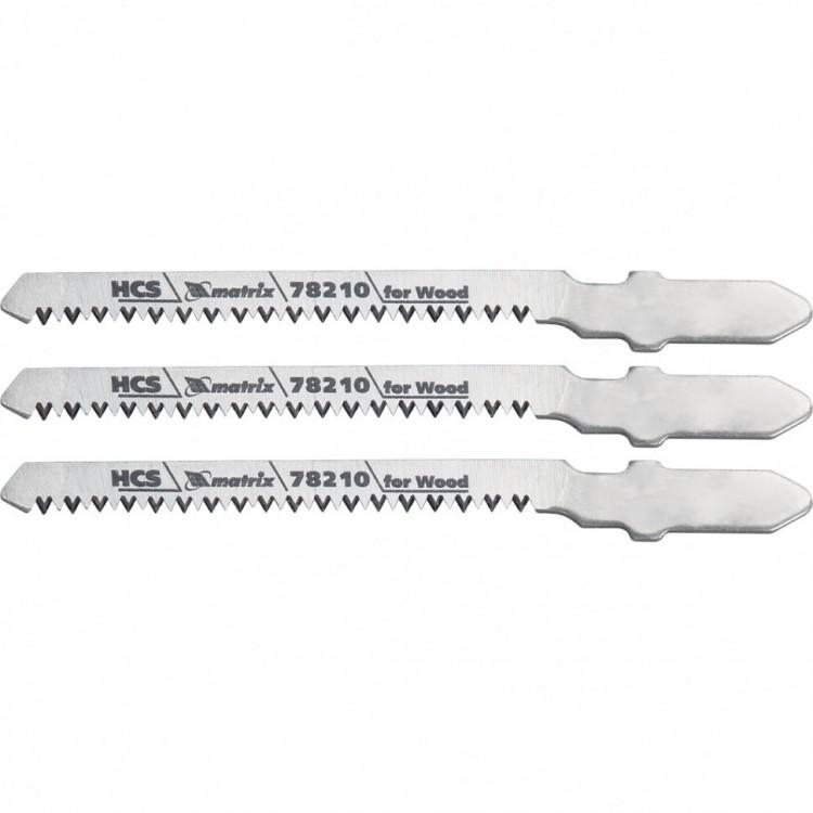 78210 — Полотна для электролобзика по дереву фигурн рез MATRIX