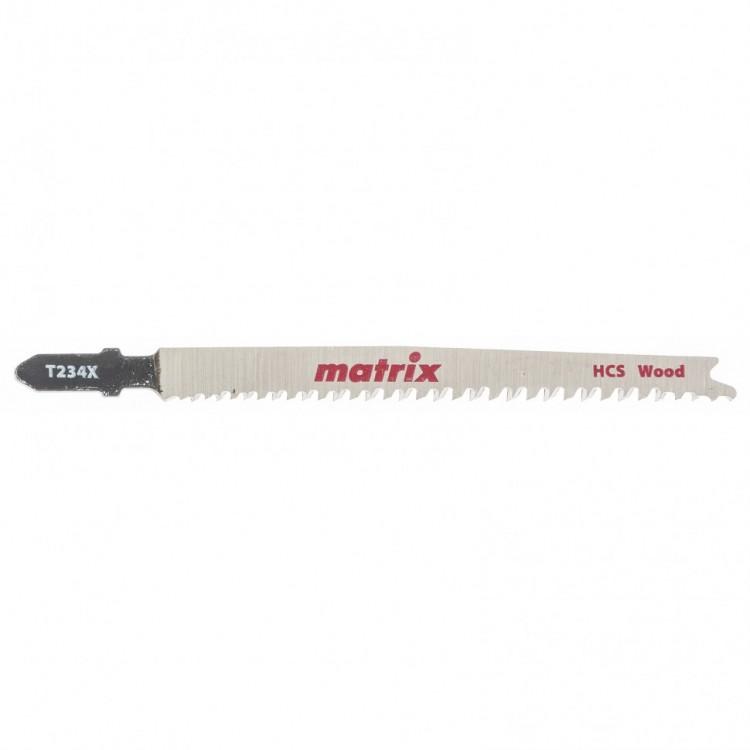 78217 — Полотна для электролобзика  по дереву, 3 шт. T234X, 90 x 2-3 мм, HCS MATRIX