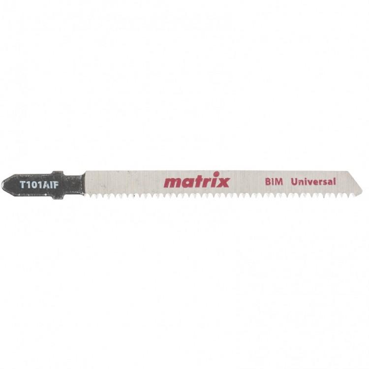 78230 — Полотна для электролобзика  по дереву с покрыт.,3 шт.T101AIF,72x1,7мм,Bimetal MATRIX