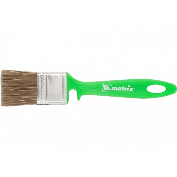 83372 — Кисть плоская 35х10мм смесовая щетина пластиковая ручка COLOR LINE MATRIX MATRIX