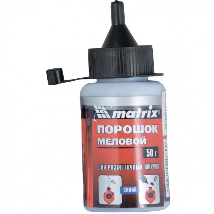 84860 — Порошок еловой синий г для разметочных шнуров MATRIX