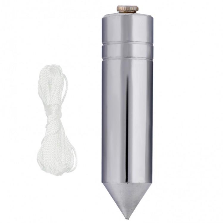 84889 — Отвес цилиндрический, 400 г, шнур 5 м MATRIX