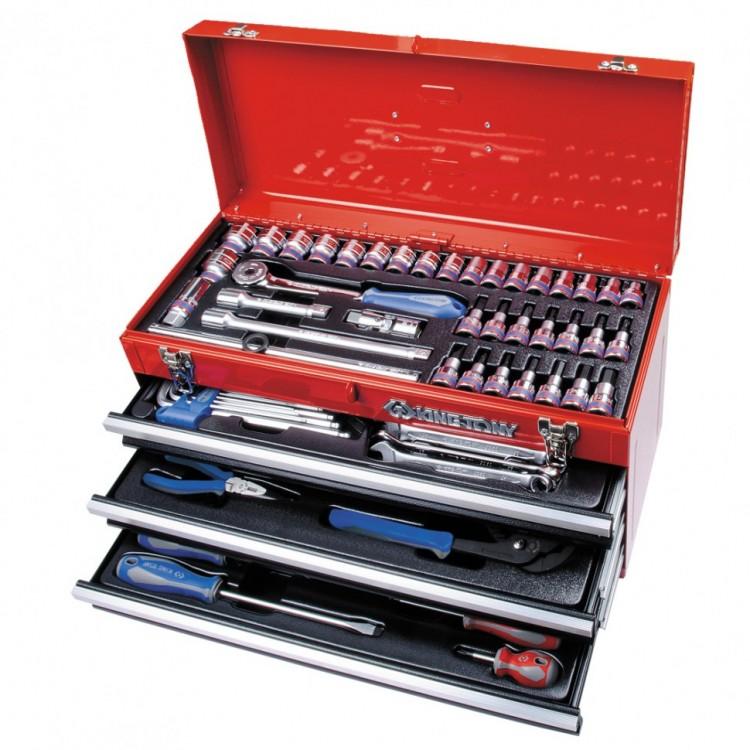 901073MR — KINGTONYнаборинструментовуниверсальный,выдвижнойящик,73предмета KINGTONY