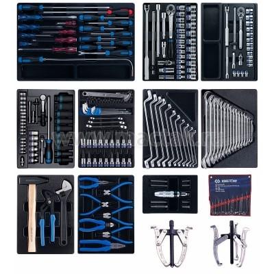 946100MRDMT — KINGTONYнаборинструментовдлятележки,10ложементов,204предмета KINGTONY