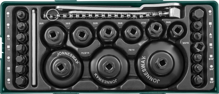 AI10003SP — Набордляобслуживаниясистемысмазкидвигателейзаменамаслафильтровложемент JONNESWAY