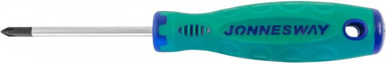 D71P175 — D71P175 отвертка стержневая крестовая ANTISLIP GRIP, PH1х75 мм JONNESWAY