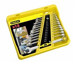 494648 — Набор удлиненных комбинированных гаечных ключей 13 шт. STANLEY