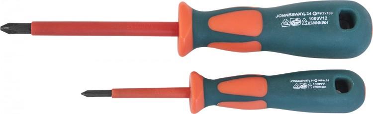 DV13P180 — Отвертка крестовая PH1х100мм (VETTLER) JONNESWAY