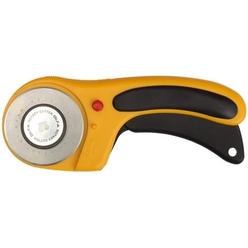 OLRTY3DX — Нож OLFA с круговым лезвием и пистолетной рукояткой  60мм OLFA