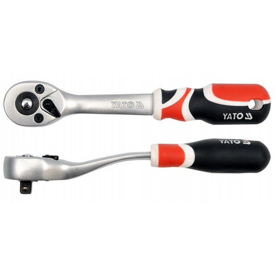 YT0730 — Трещотка с изогнутой ручкой YATO
