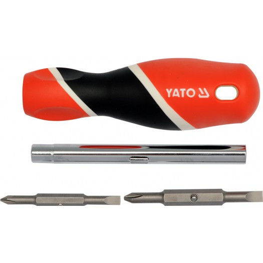 YT25971 — Отвёрткапереставная6в1CRMOYATO YATO