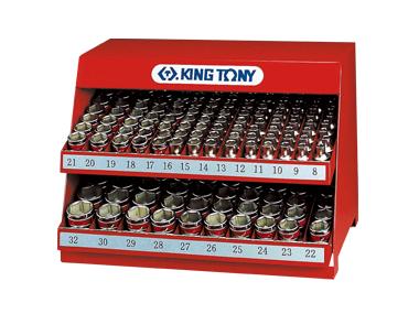 4572SR — KINGTONYстендсторцевымиголовками1/2,5/161&1/4,серия4335S,136предметов KINGTONY