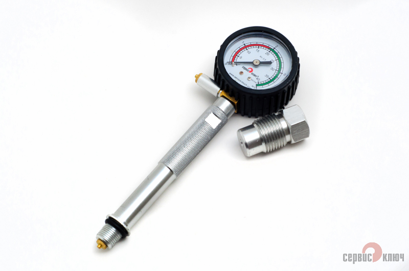 75554 — Компрессометр (прижимной) сервис ключ дизель 4мпа СЕРВИС КЛЮЧ
