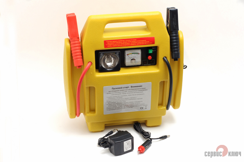 75561 — Пусковое устройство емкость 17 амперчасов, (12в 400а/900а мах) в упаковке: 2 СЕРВИС КЛЮЧ