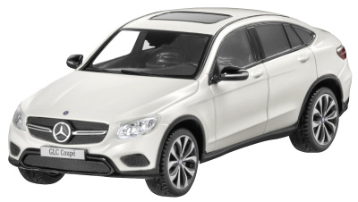 B66960802 — Модель GLC купе, 1:43белый бриллиант BRIGHT MERCEDES-BENZ