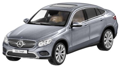B66960803 — Модель авто GLC купе  1:43 серый селенит MERCEDES-BENZ