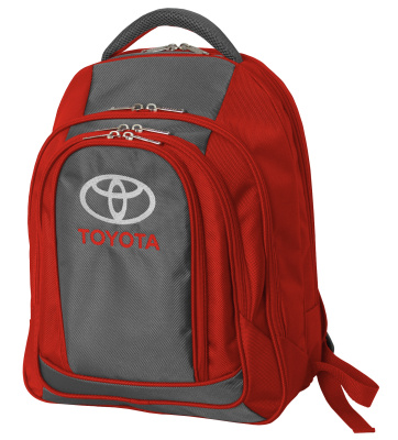 OTP24851SVK — Рюкзак TOYOTA красносерый TOYOTA