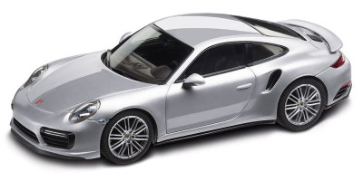 WAP0201320G — Модель масштабная 911 TURBO (991 II), 1:43, RHODIUM SILVER PORSCHE