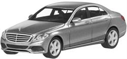 B66960262 — МодельавтомобиляMERCEDESGLAклассX1561:87,серый MERCEDES-BENZ