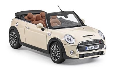 80432405582 — Миниатюра MINI CABRIO (F57), 1:18, white BMW