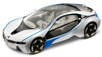 80452209951 — МодельавтомобиляBMWVISIONEFFICIENTDYNAMICS1:64,серый BMW
