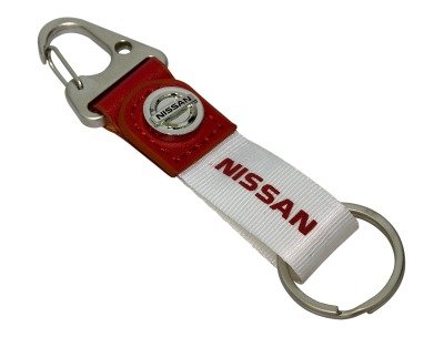 999CHARMWHIT — Брелок NISSAN (текстильный, белый) NISSAN