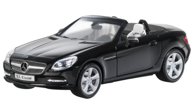 B66960514 — МодельавтомобиляMERCEDESSLKклассR1721:18,чёрный MERCEDES-BENZ