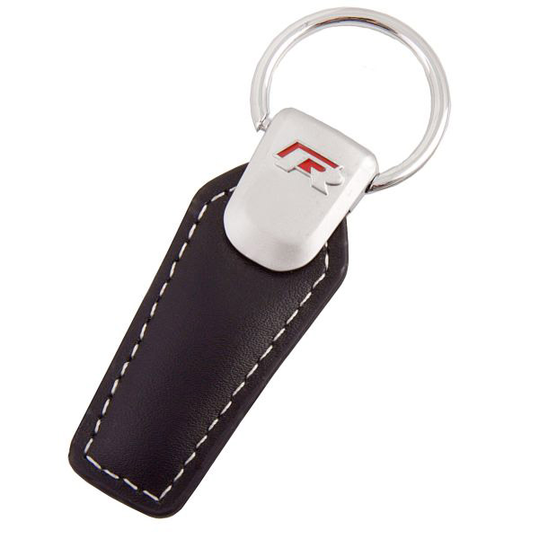 HX705R — Брелок кожа/металлический  SW с кольцом R SKYWAY