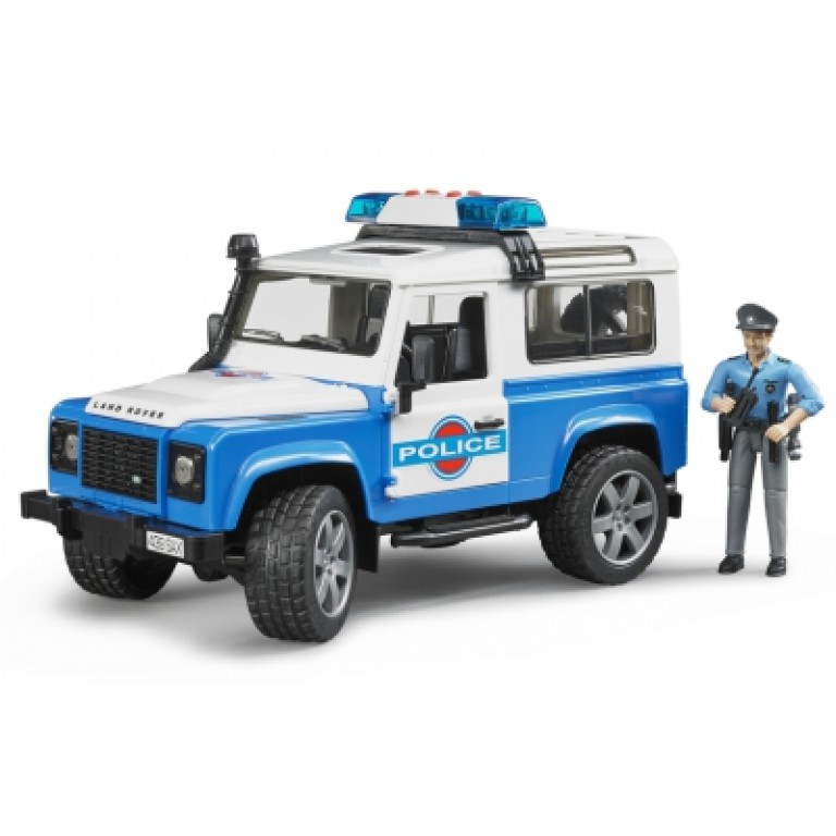 LBTY578WTA — Модель автомобиля полицейский DEFENDER LAND ROVER