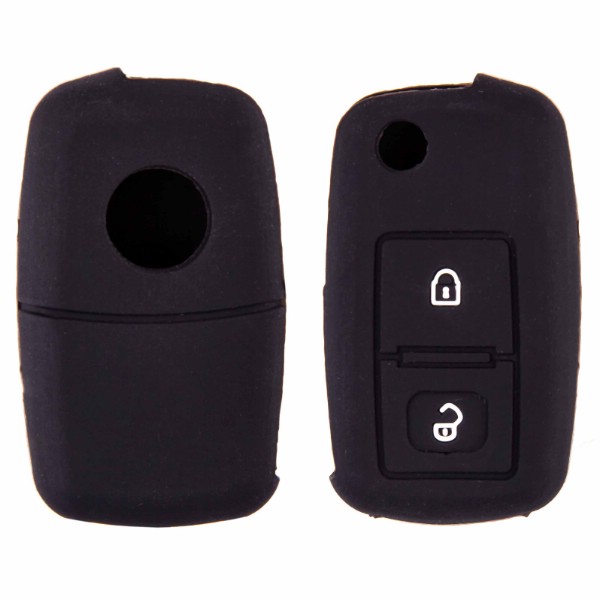 S05701006 — Чехол на ключ автомобильный SW силиконовый VOLSWAGEN(2 кнопки) SKYWAY