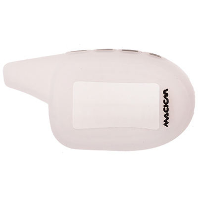 S08901010 — Чехол для брелка автосигнализации SCHERKHAN 7 (силиконовый,прозрачный SKYWAY) SKYWAY