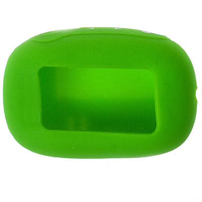 S08902019 — Чехол на сигнализацию стAрлAйн B92 силиконовый SW зеленый SKYWAY