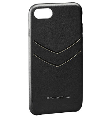 WAP0300210K — Чехол (защитный) для телефона IPHONE 8, поликарбанат/кожа, черный PORSCHE