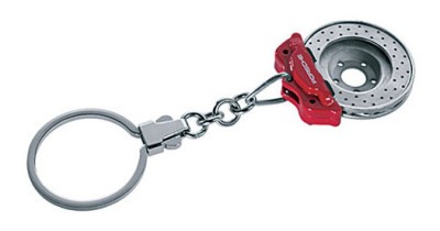 WAP0503020E — Брелок диск тормозной красный PORSCHE