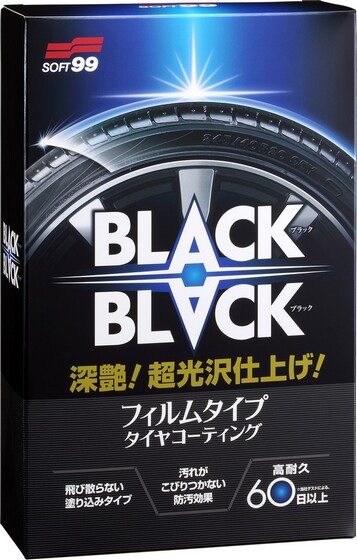 2082 — Покрытие для шин BLACK BLACK, 110 мл SOFT 99