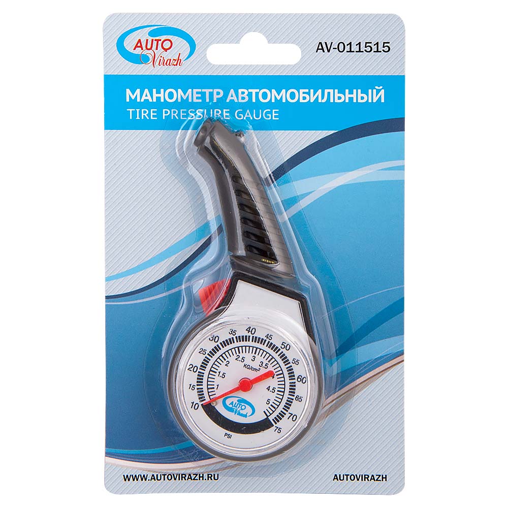 AV011515 — Манометр шинный еханический атм AUTOVIRAZH