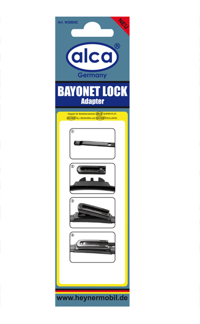 300410 — Адаптер щеток стеклоочистителя BAJONETT LOCK ALCA 300 410 ALCA