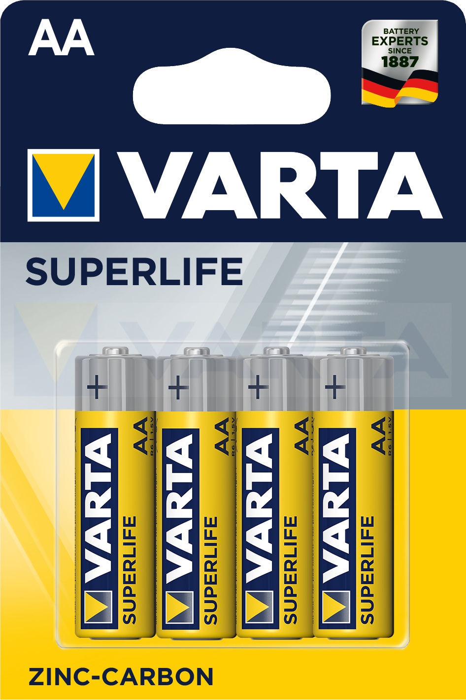 2006101414 — VARTA батарейка SUPERLIFE AA 2006101414 VARTA