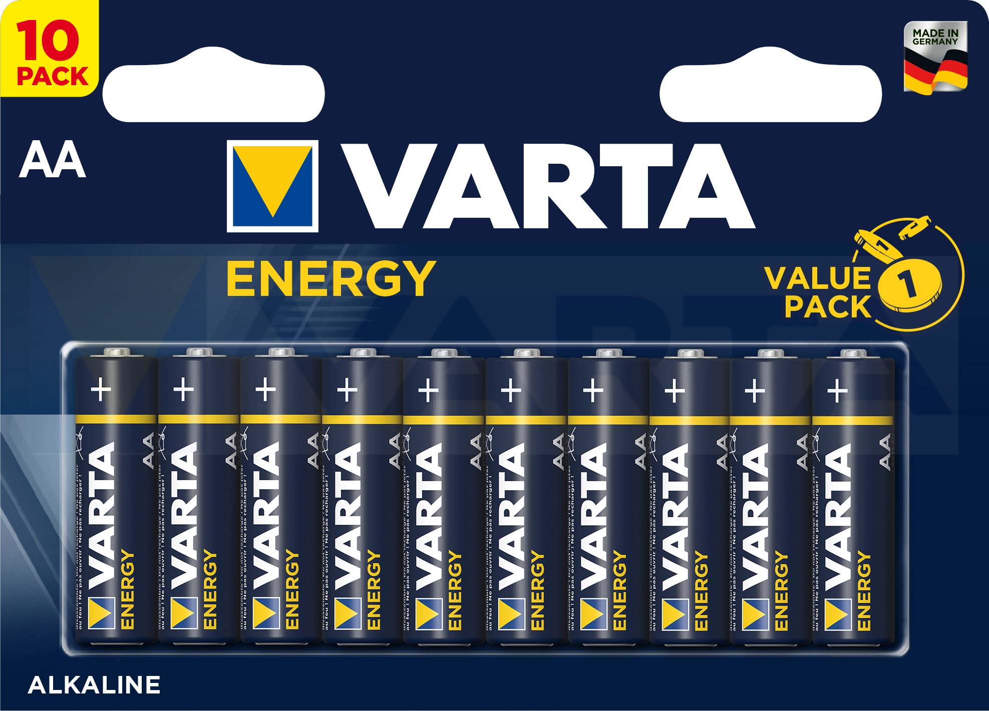 4106229491 — VARTA батарейки ENERGY AA 4106229491 VARTA