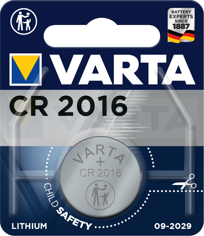 6016101401 — Батарейка1штVARTALITHIUMCR20163V VARTA