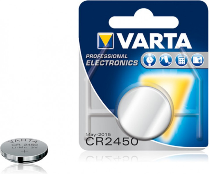 6450101401 — Батарейка 1шт VARTA LITHIUM CR2450 3V VARTA