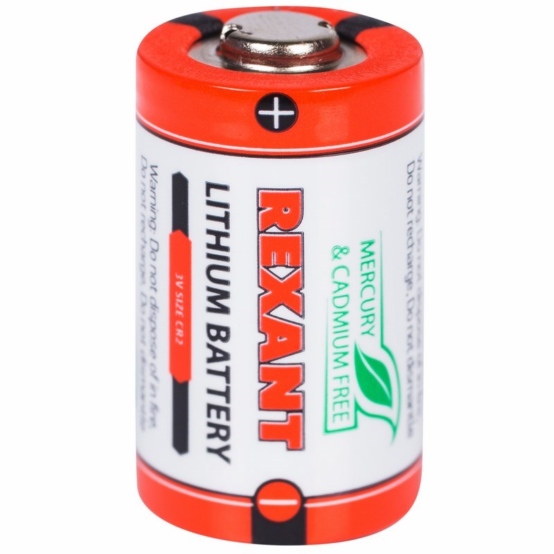 301112 — Батарейка литиевая CR2, 3В, 1 шт, блистер REXANT REXANT