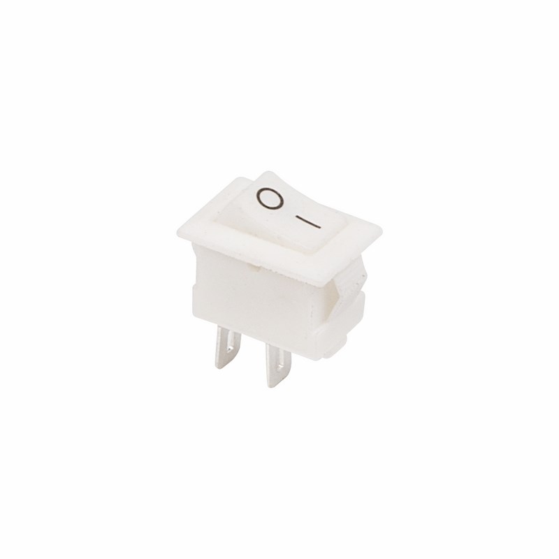 362012 — Выключатель клавишный 250V 3А (2с) ON-OFF белый Micro (RWB-101) REXANT REXANT