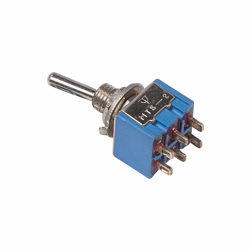 364020 — Тумблер 250V 3А (6c) ON-ON двухполюсный Micro (MTS-202) REXANT REXANT