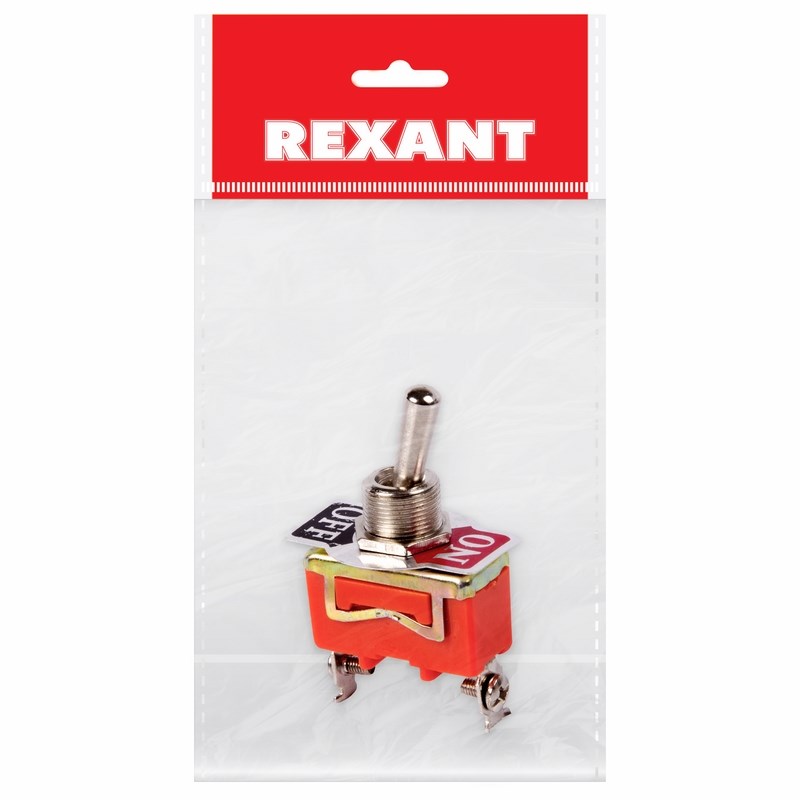 3641101 — Тумблер а однополюсный индивидуальная упако REXANT