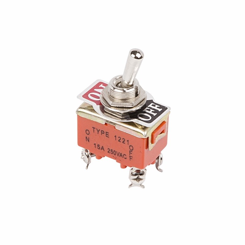 364130 — Тумблер 250V 15А (4c) ON-OFF двухполюсный (KN-201) REXANT REXANT