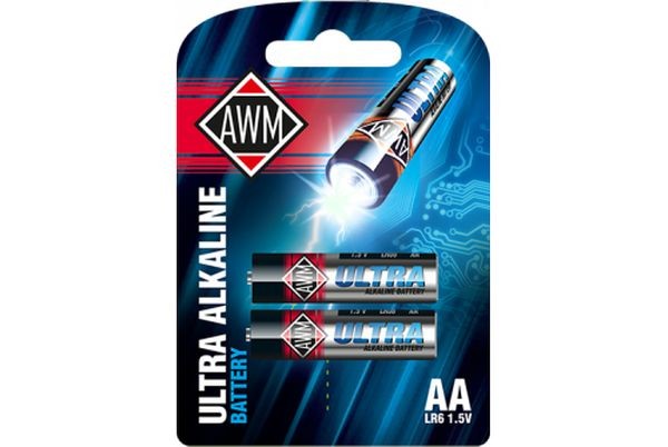 411090001 — Батарейка AWM LR06/AA (1.5V) (2 шт.) AWM