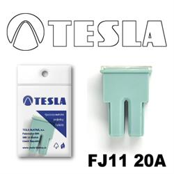 FJ1120A — Предохранитель FJ11 20A серозеленый TESLA