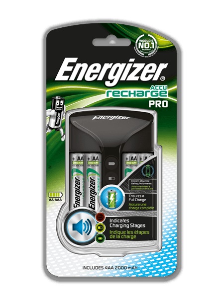 7638900398373 — Акб. бат. зарядное устр. PRO + 4 х аA 2000 MAH PRECH ENERGIZER ENERGIZER