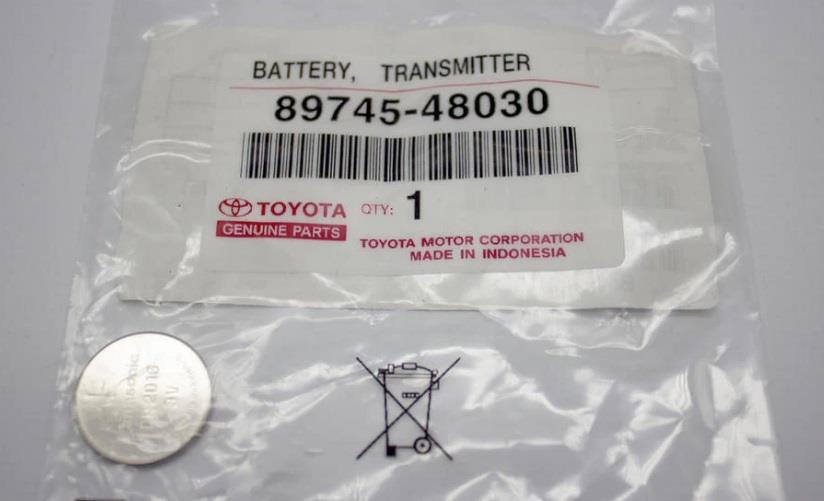 8974548030 — Батарейка CR2016 TOYOTA
